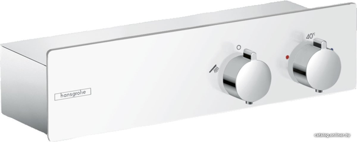 Смеситель Hansgrohe ShowerTablet 350 13102400 (белый/хром)