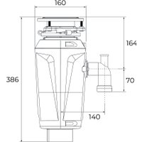 Измельчитель пищевых отходов TEKA TRS 720