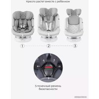 Детское автокресло Rant Nitro Isofix UB619 (серый/черный)