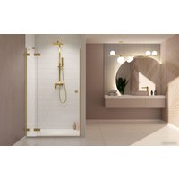 Душевая дверь Radaway Essenza Pro Brushed Gold DWJ 100/L 10099100-99-01L