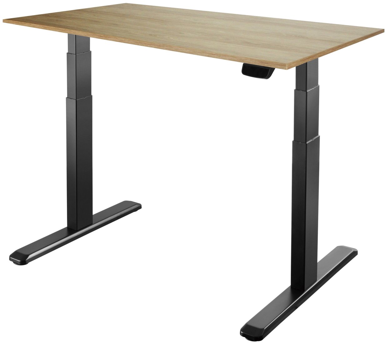 

Стол для работы стоя ErgoSmart Unique Ergo Desk 1380x800x18мм (дуб натуральный/черный)