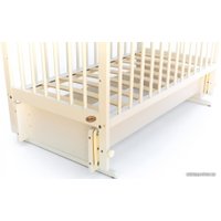 Классическая детская кроватка Bambini М 01.10.20 (слоновая кость)