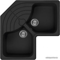 Кухонная мойка Elleci Master Corner Nero 54