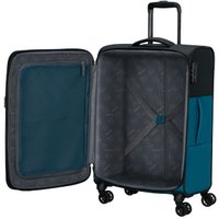 Чемодан-спиннер American Tourister Daring Dash Black/Blue 66,5 см