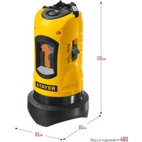 Лазерный нивелир Stayer Professional Lasermax SLL-1 34960-1 (со штативом, сумка)