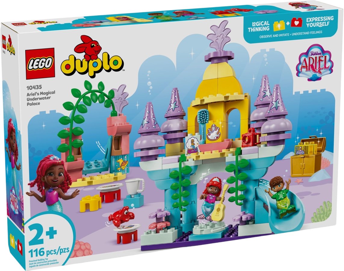 

Конструктор LEGO Duplo 10435 Волшебный подводный дворец Ариэль