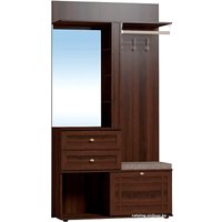 Стенка Глазов Sherlock 70 МЦН (орех шоколадный)