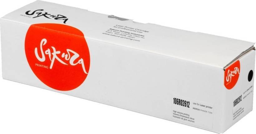

Картридж Sakura Printing SA106R02612 (аналог Xerox 106R02612)