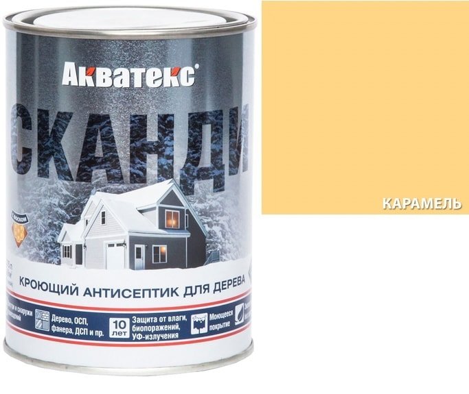 

Антисептик Акватекс Сканди 0.75 л (карамель)