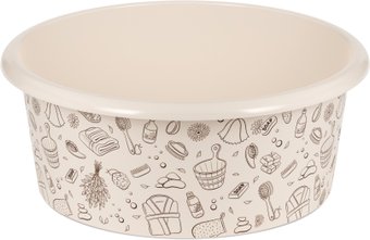 Таз хозяйственный Альтернатива Русская банька М2557