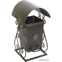 Уличная урна Станкоинструмент №16 (с крышей)