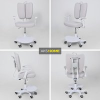 Детское ортопедическое кресло AksHome Pegas (серый)