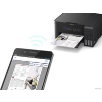 МФУ Epson L4150 (ресурс стартовых контейнеров 7500/6000, чернила 001)