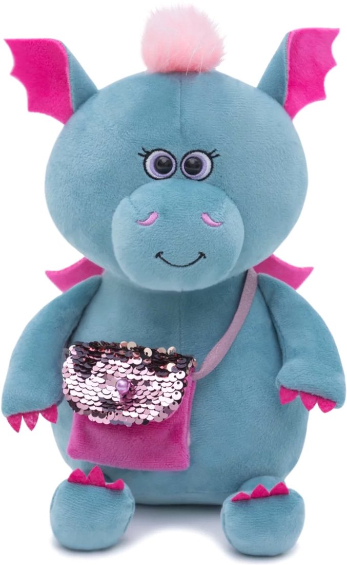 

Классическая игрушка OlnyxBrand Дракон Эля с сумочкой 305/25/с