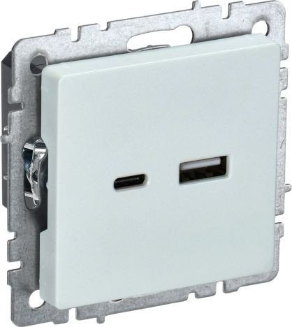 

Розетка USB IEK Brite BR-U22-018-K36