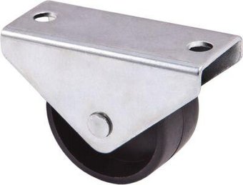 Ролик прямоходящий Lemax д.25 Н28 мм (черный)