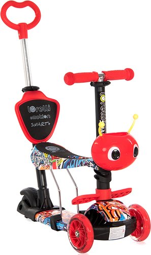Трехколесный самокат Lorelli Smart Plus (graffiti)