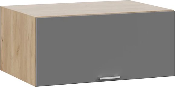 

Шкаф навесной Трия Габриэлла 1В8Г с одной откидной дверью (дуб крафт золотой/титан)