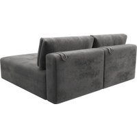 Угловой диван Лига диванов Лига-060 НПБ угол универсальный 129496 (велюр Tower 10 серый)