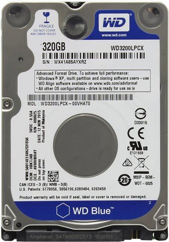 WD Blue 320GB [WD3200LPCX]