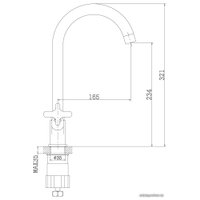 Смеситель Rossinka Silvermix RS39-72U