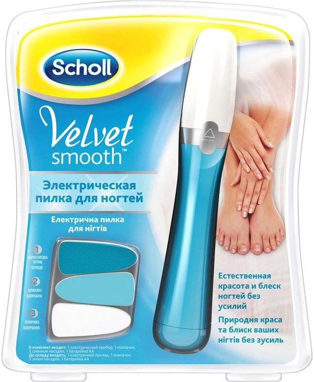 

Электрическая роликовая пилка Scholl Velvet Smooth