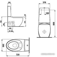 Бачок для унитаза Laufen Alessi 269714002751