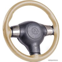 Оплетка на руль Autoprofi SAM-300 croco BE (M) (бежевый) в Барановичах