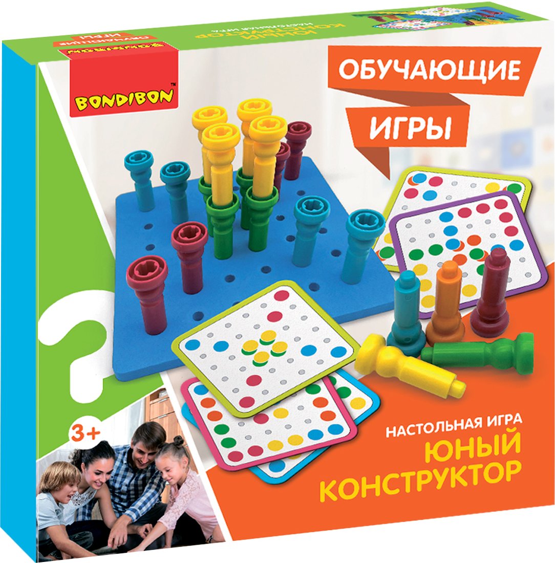 

Развивающая игра Bondibon Юный конструктор ВВ5157