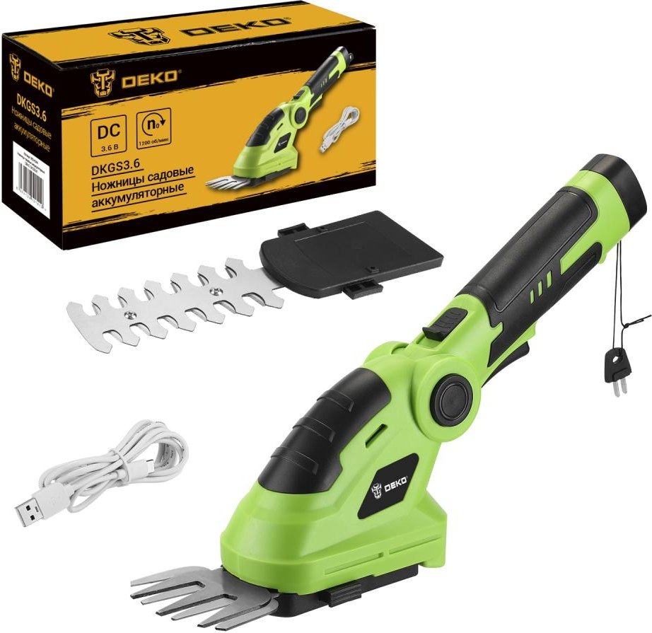 

Кусторез + ножницы Deko DKGS3.6