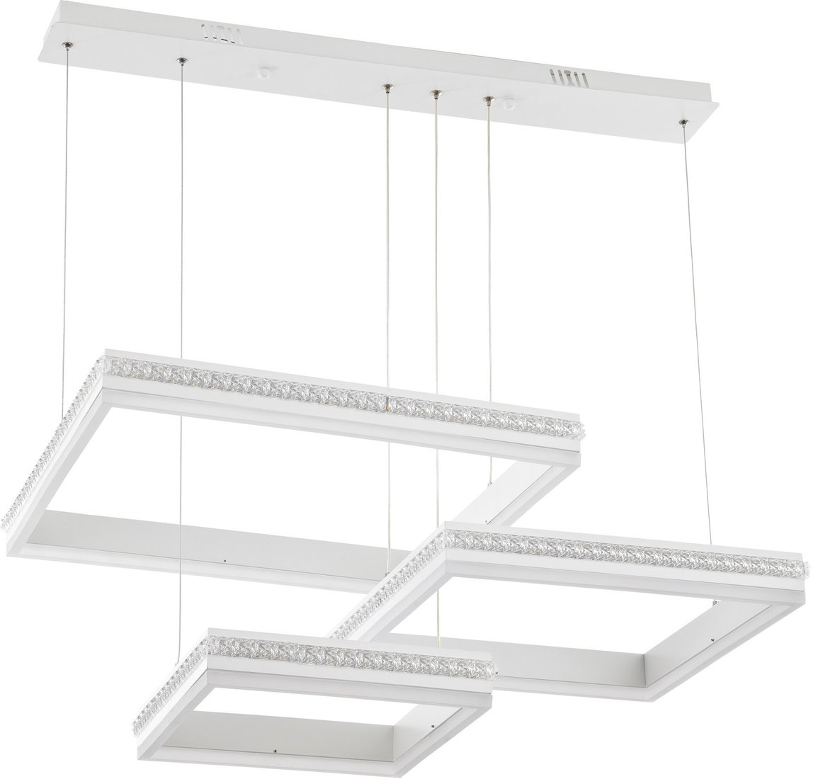 

Подвесная люстра LED4U 8597-500-400-300 WT