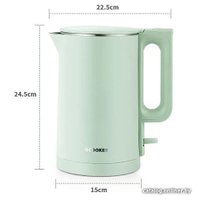 Электрический чайник Qcooker CD-DR101 (китайская версия, зеленый)