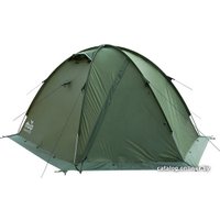 Экспедиционная палатка TRAMP Rock 4 v2 (зеленый)
