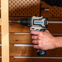 Дрель-шуруповерт Deko Loner 12V Pro 085-1011 (с 2-мя АКБ, кейс)