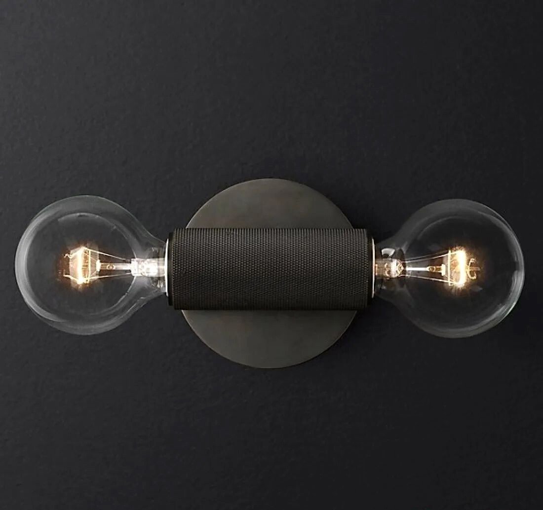 

Бра ImperiumLoft Rh utilitaire inline sconce black 44.558 123278-22