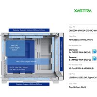 Корпус XASTRA QW500M 6ARGB-C10-UC (белый)