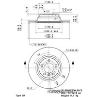  Brembo 09A25911