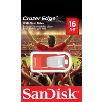 USB Flash SanDisk Cruzer Edge 16GB (красный/белый) [SDCZ51-016G-E35RG]