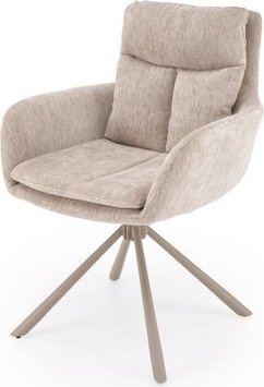 

Стул с подлокотниками Halmar K495 (бежевый/кашемир)