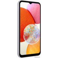 Смартфон Samsung Galaxy A14 SM-A145F/DSN Mediatek Helio G80 4GB/128GB (серебристый)