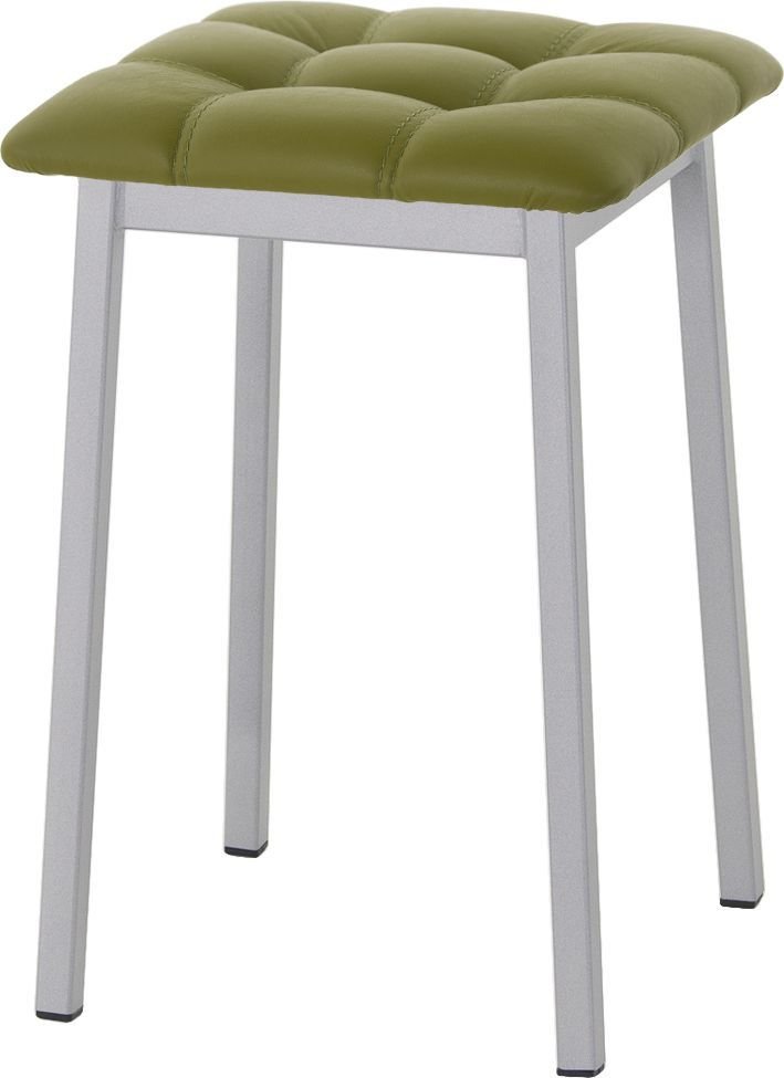 

Табурет AMC Comfort 7К5.11 (кожзам, оливковый/серебристый)