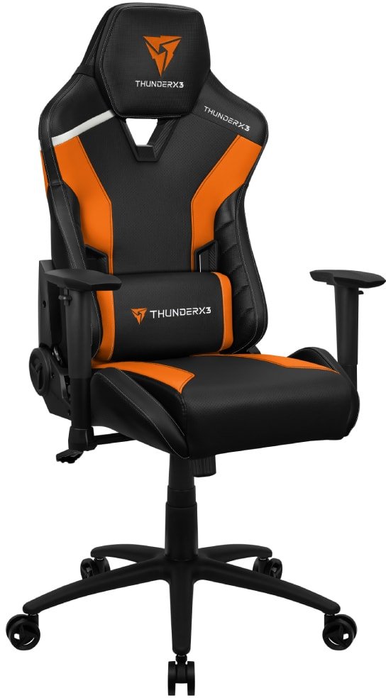 

Игровое (геймерское) кресло ThunderX3 TC3 Tiger Orange (черный/оранжевый)