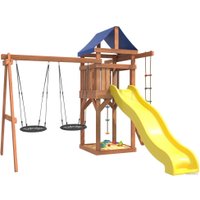 Игровой комплекс National Tree Company С качелями гнездо 60 IgroWoods ДП-6