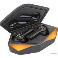 Наушники AccesStyle Wild TWS (черный/оранжевый)