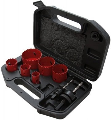 

Набор оснастки для электроинструмента CARBON CA-168307 (9 предметов)