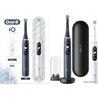 Комплект зубных щеток Oral-B iO 7 Duo (черный/белый) 4210201363040