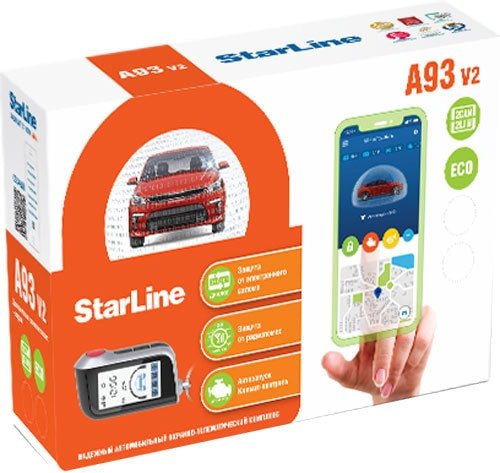 

Автосигнализация StarLine A93 v2 2CAN+2LIN ECO