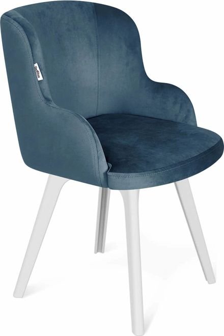 

Стул с подлокотниками Sheffilton SHT-ST39/S195 (тихий океан/белый)