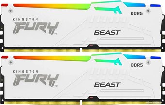 Kingston FURY Beast RGB 2x16ГБ DDR5 6000 МГц KF560C30BWAK2-32