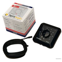 Терморегулятор ЭргоЛайт ТР-03.1В встраиваемый (черный)